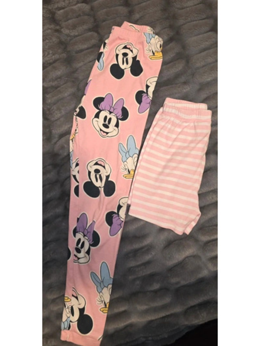 Disney Minnie Mouse & Daisy Duck Pajama Bottoms Size 7